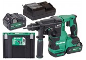 HiKOKI DH1826DAWPZ Akku Bohr und Meißelhammer Set, SDS-Plus, 18V 5,0Ah 3,2J