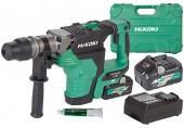 HiKOKI DH36DMAWAZ Akku Bohr-und Meißelhammer SDS-Max (2x4,0Ah/36V) Transportkoffer