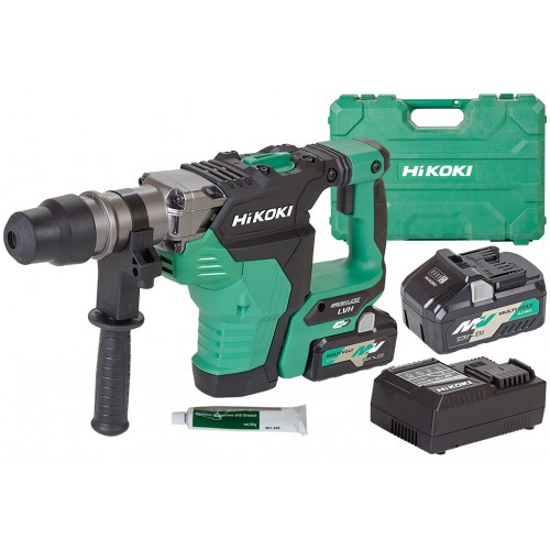 HiKOKI DH36DMAWAZ Akku Bohr-und Meißelhammer SDS-Max (2x4,0Ah/36V) Transportkoffer