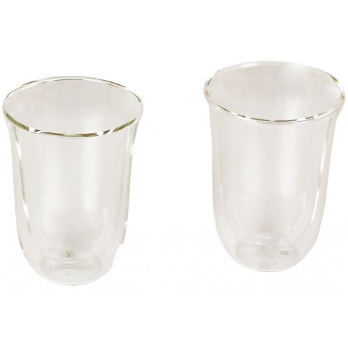 DeLonghi Latte Macchiato Gläser, 330 ml, 2 Stk DLSC312
