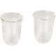 DeLonghi Latte Macchiato Gläser, 330 ml, 2 Stk DLSC312
