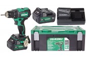 HiKOKI DS18DEWFZ Akku-Bohrschrauber (2x5,0Ah/18V)