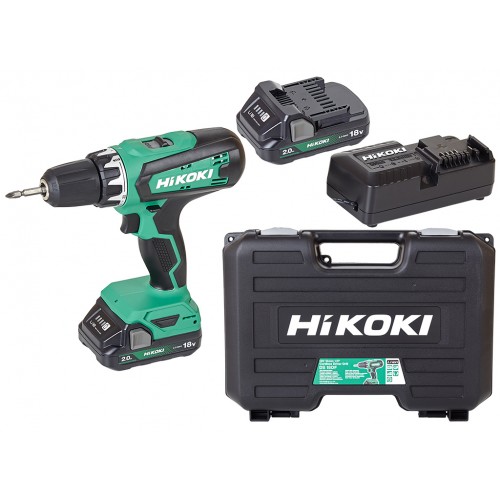 HiKOKI DS18DFWCZ Akku-Bohrschrauber Li-ion ( 2x 2,0 Ah/18V)