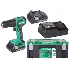 HiKOKI DV18DDWQZ Akku Schlagbohrschrauber (18V/2x3,0Ah) HitBOX