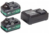 HiKOKI UC18YSL3WJZ 36V Booster Pack Multi Volt (2 x 8Ah)18V - 4Ah 36V+ Ladegerät UC18YSL3