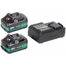 HiKOKI UC18YSL3WJZ 36V Booster Pack Multi Volt (2 x 8Ah)18V - 4Ah 36V+ Ladegerät UC18YSL3