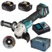 Makita DGA511RTJ Akku-Winkelschleifer125mm Li-ion LXT (2x5,0Ah/18V) Makpac