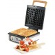 DOMO Waffeleisen 4x7 mit Thermostat, weiß DO9274W