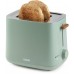 DOMO WOOD YOU Toaster für 2 Scheiben, 1000 W, grün, DO973T