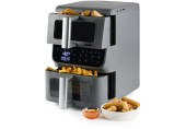 DOMO Vertikale Doppel-Heißluftfritteuse 3,5+6,5 l DO550FR