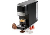 DOMO Kaffeemaschine 4-in-1 ür Pads und Kapseln – schwarz DO748K