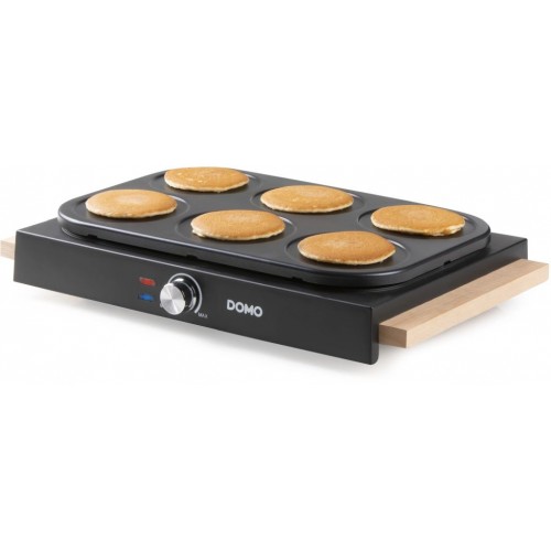 DOMO Elektrischer Pancake-Maker für 6 Pancakes DO8717PN