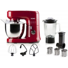 DOMO Küchenmaschine mit Mixer - rot DO9145KR