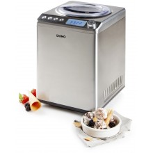 DOMO Eismaschine mit Kompressor 2,5l/250W DO9232I