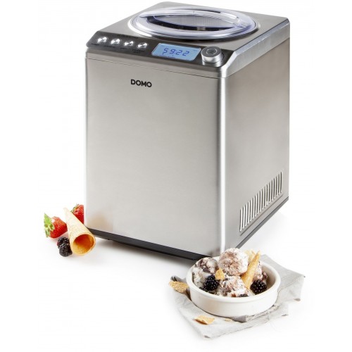 DOMO Eismaschine mit Kompressor 2,5l/250W DO9232I DOMO Eismaschine mit Kompressor 2,5l/250W DO9232I