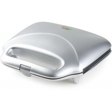 DOMO Sandwichmaker für 2 XL-Sandwiches - silber DO9267C