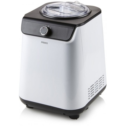 PRIMO Eismaschine mit Kompressor - weiß 1,2l/135W PR401IM PRIMO Eismaschine mit Kompressor - weiß 1,2l/135W PR401IM
