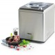 PRIMO Eismaschine mit Kompressor - Edelstahl 2l/180W PR408IM