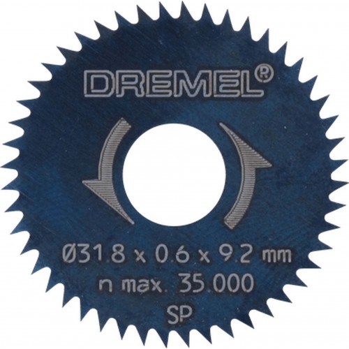 DREMEL Kreissägeblatt 31,8 mm, 2 Stück 26150546JB DREMEL Kreissägeblatt 31,8 mm, 2 Stück 26150546JB