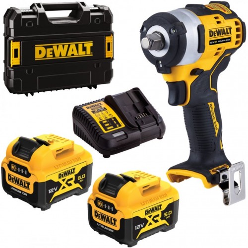 DeWALT DCF901P2-QW Akku-Schlagschrauber 1/2" (340Nm/12V/2x5,0Ah) Tstak