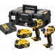 DeWALT DCK2062M2T-QW Combo-set DCD709 + DCF809 (18V, 2 x 4,0Ah) Koffer TSTAK