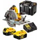 DeWALT DCS572P2-QW Akku-Handkreissaege 184mm XR 18V (2x5,0Ah) Tstak