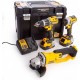 DeWALT DCK383P2T-QW Combo Kit DCD796 + DCF887 + DCG412, 18V XR 2x5,0AH, TSTAK