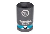 Makita E-16112 Steckschlüssel 1/2", Vierkant, IMPACT BLACK, 15mm
