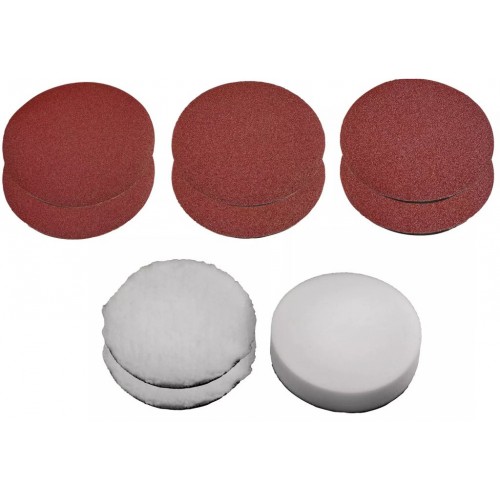 Einhell 10-tlg. Polier-/ Schleif-Set, 150 mm 2093246 Einhell 10-tlg. Polier-/ Schleif-Set, 150 mm 2093246