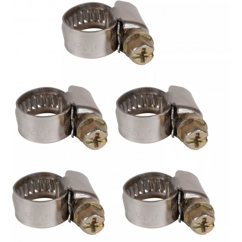 Einhell Schlauchschelle 8–12 mm, 5 Stk. für Kompressoren 4139670 Einhell Schlauchschelle 8–12 mm, 5 Stk. für Kompressoren 4139670