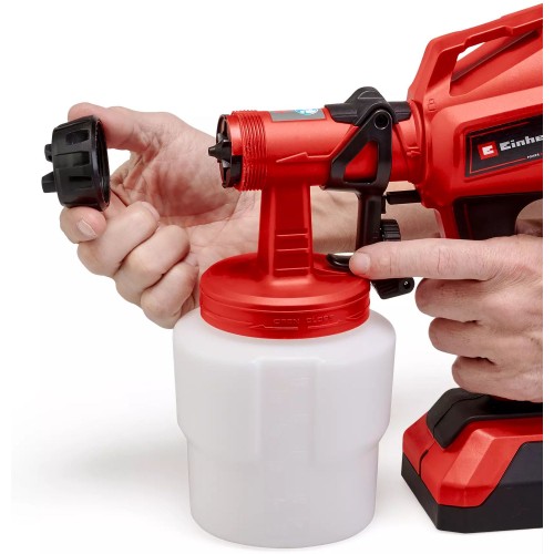 Einhell TC-SY 18/60 Li-Solo Akku-Farbsprühsystem(Sprühpi.) 4260025