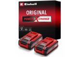 Einhell PXC Akku 2x (18V/4,0Ah) Twinpack 4511629