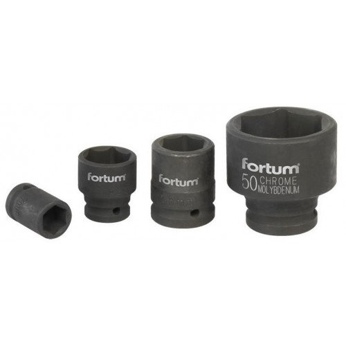 FORTUM Schlagschrauber-Stecknuss, 3/4", 70 mm, Länge 90 mm, CrMoV, 4703070 FORTUM Schlagschrauber-Stecknuss, 3/4", 70 mm, Länge 90 mm, CrMoV, 4703070