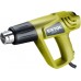 EXTOL CRAFT Heißluftpistole 2000 W, 350/550 GradC, 500/300 l/min, 1 Stück, grün, 411013