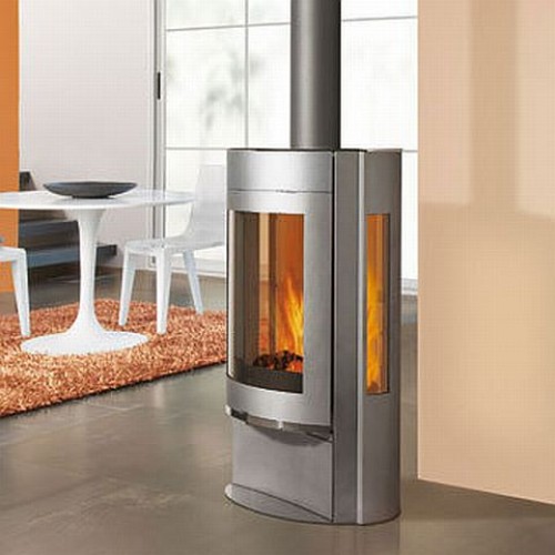 EDILKAMIN ELLE Holz-Kaminofen, luftführend, 640890