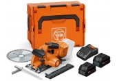 FEIN F-IRON Cut 57 AS Set Kompakte Akku-Handkreissäge für Metall (18V/2x8,0Ah) 71360462
