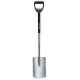 Fiskars SmartFit Telescopic Gärtnerspaten, rund 105 - 125cm (131310) 1000620, 1066733