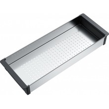 Franke Schale - Edelstahl/schwarzer Kunststoff KNG PRO 610 112.0747.142