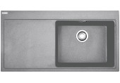 B-Ware!Franke Mythos MTG 611 Fragranit DuraKleenPlus Steingrau, Becken rechts 114.0476.999