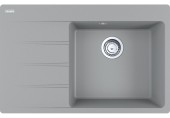 Franke Centro CNG 611-78 A, 780x500 mm, Küchenspüle, Fragranit, Steingrau 114.0627.674
