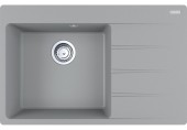 Franke Centro CNG 611-78 A, 780x500 mm, Küchenspüle, Fragranit, Steingrau 114.0627.675