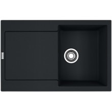 Franke Maris MRG 611-78, 780x500 mm, Küchenspüle Fragranit, Black Matt 114.0637.576