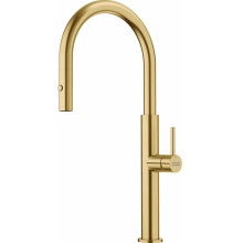 Franke FC 4169.504 PESCARA Küchenarmatur, Edelstahl gold - Brause/Strahl 115.0741.697