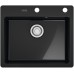 Franke Mythos MYK 610-52 Onyx 590x510,ohne Siphon,e.click 124.0747.161