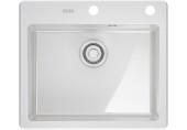 Franke Mythos MYK 610-52 Glacier 590x510,ohne Siphon,e.click 124.0747.163