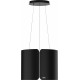 Franke Dunstabzugshauben Inselhaube Smart Suspended Black Matt 345.0654.933