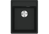 Franke Maris MRG 610-37 RTL, 410x510 mm, Küchenspüle, Fragranit, Black matt 114.0658.217