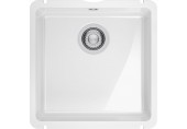 Franke KubusX KXK 110-41, Keramikspüle, Weiß 126.0735.128