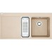 Franke Mythos MTG 651-100 Fragranit DuraKleenPlus Beige, Becken rechts 114.0017.935