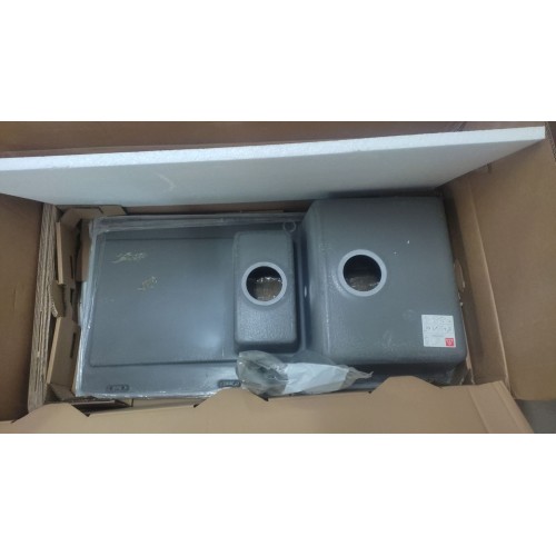 ABVERKAUF Franke Maris MRG 651 Fragranit-Spüle,steingrau 114.0055.819 VERSCHMUTZT ABVERKAUF Franke Maris MRG 651 Fragranit-Spüle,steingrau 114.0055.819 VERSCHMUTZT